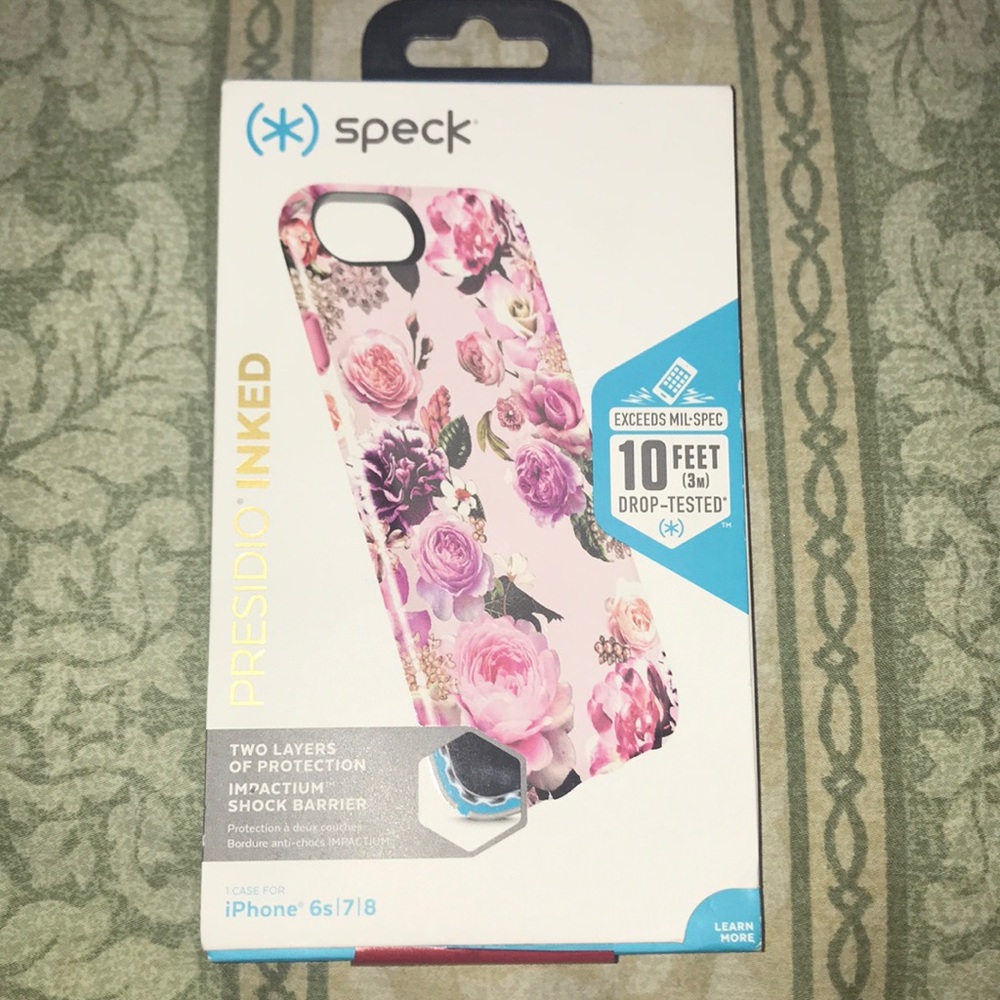 Floral speck case